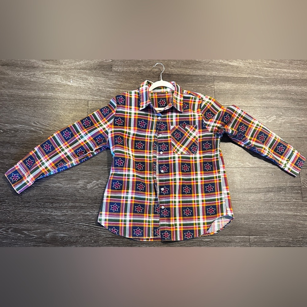 Beautiful Women’s Multicolored Vintage Flannel